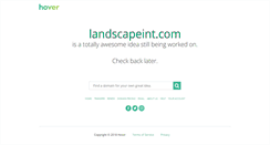 Desktop Screenshot of landscapeint.com