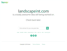 Tablet Screenshot of landscapeint.com